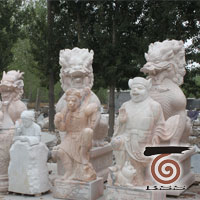 大理石動(dòng)物雕刻